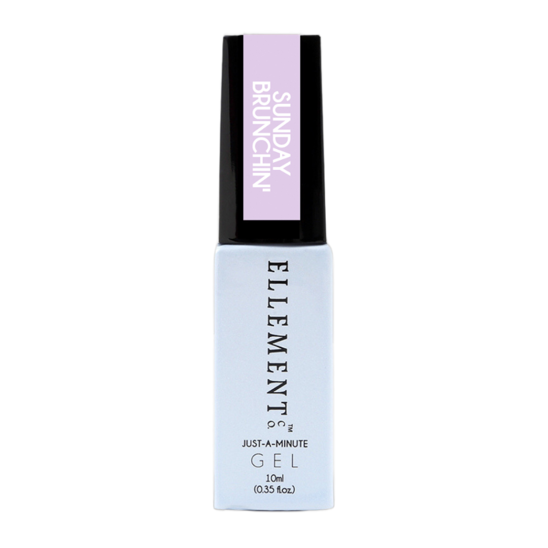 Sunday Brunchin’ Gel Polish – Soft Pastel Lavender, Streak-Free Brush, Long-Lasting on Natural & Acrylic Nails