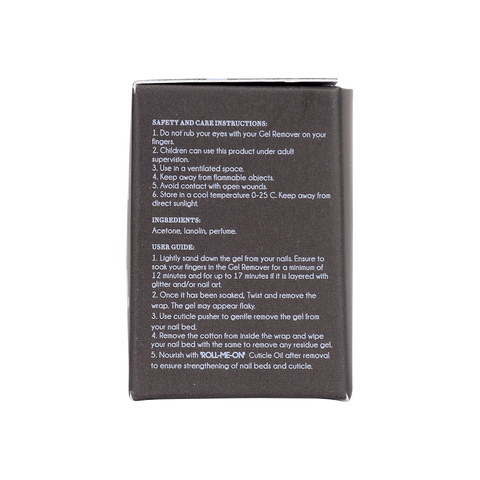 Back to Bare Gel Remover 50 pcs