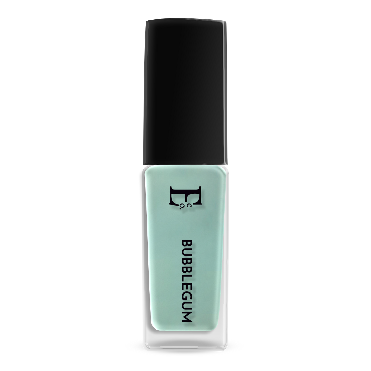 Bubblegum Vegan Nail Polish – Blue Pastel, Gel-Like, Chip-Resistant, Shiny Finish, Strengthens Nails
