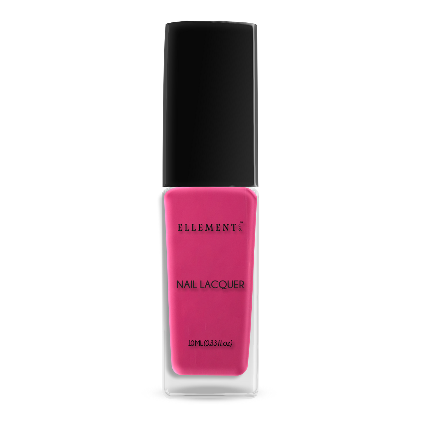 Cheerleader Vegan Nail Polish – Hot Pink, Chip-Resistant, Non-Yellowing, Long-Lasting, Gel-Like Shine