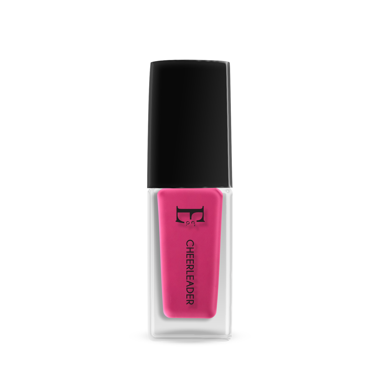 Cheerleader Vegan Nail Polish – Hot Pink, Chip-Resistant, Non-Yellowing, Long-Lasting, Gel-Like Shine