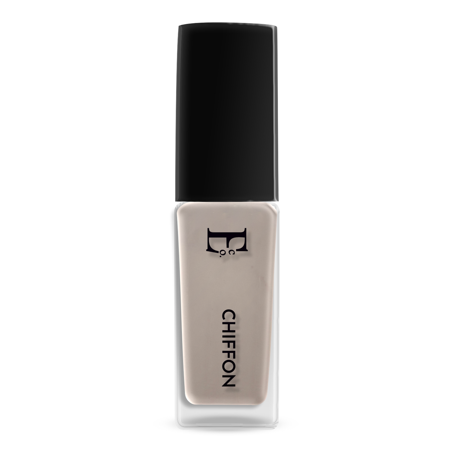 Chiffon Grey Vegan Nail Polish – Chip-Resistant, Pastel Color, Non-Yellowing, Gel-Like Shine, Long-Lasting