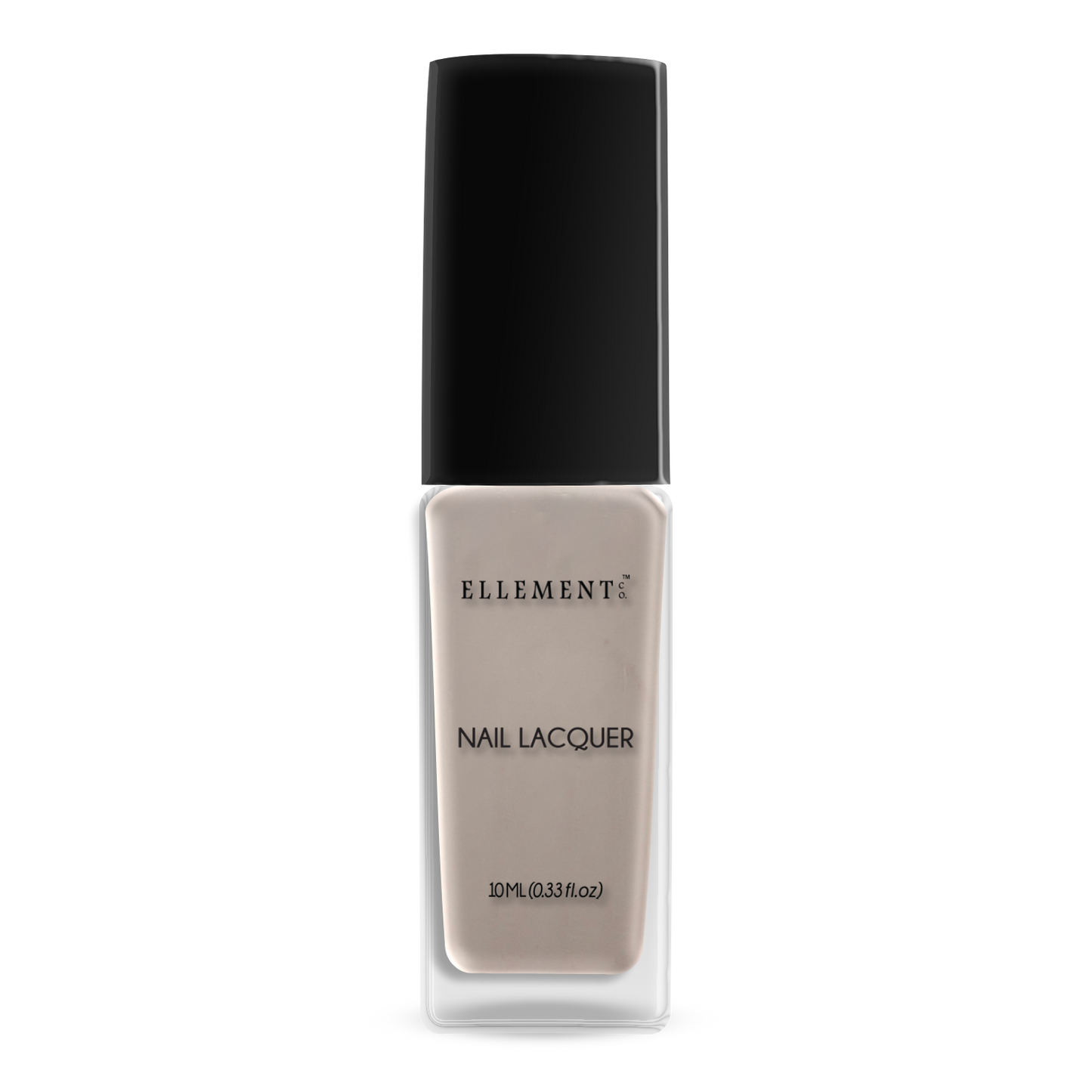 Chiffon Grey Vegan Nail Polish – Chip-Resistant, Pastel Color, Non-Yellowing, Gel-Like Shine, Long-Lasting