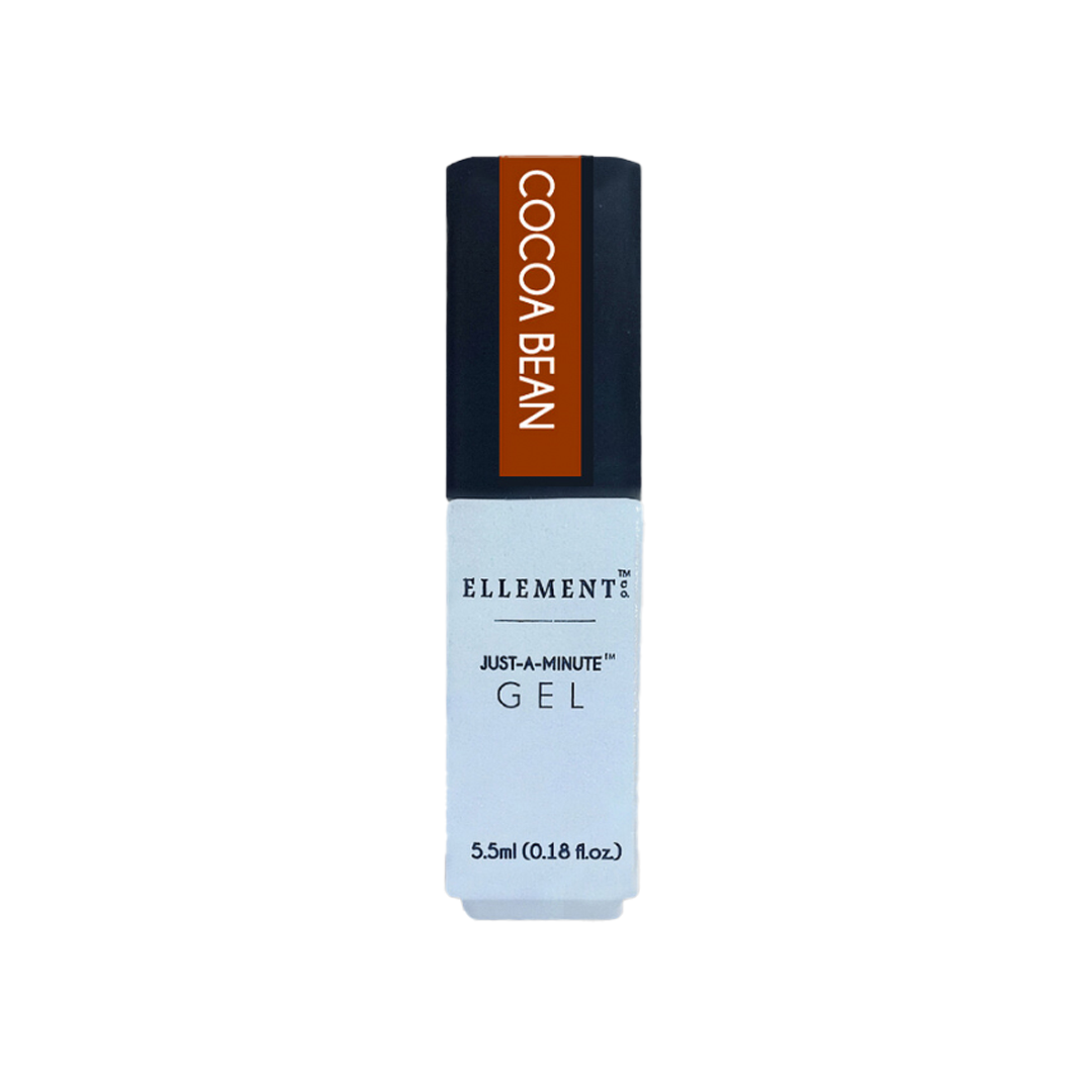 Cocoa Bean Gel Polish, Warm Earthy Brown Nail Colour with Orange Undertones, Long-Lasting, Streak-Free Finish