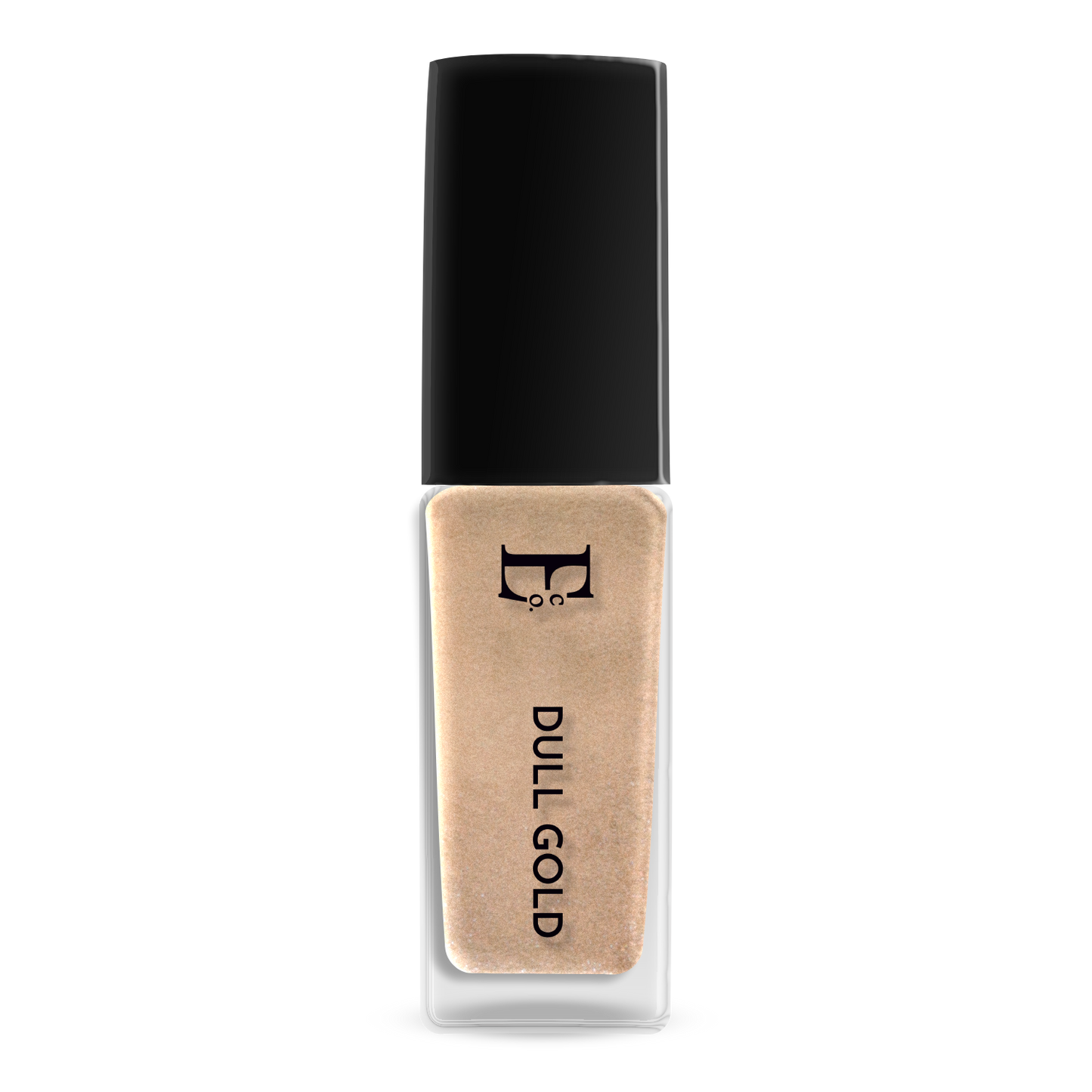 Dull Gold Vegan Nail Polish – Chip-Resistant, Metallic Shimmer, Gel-Like Shine, Long-Lasting