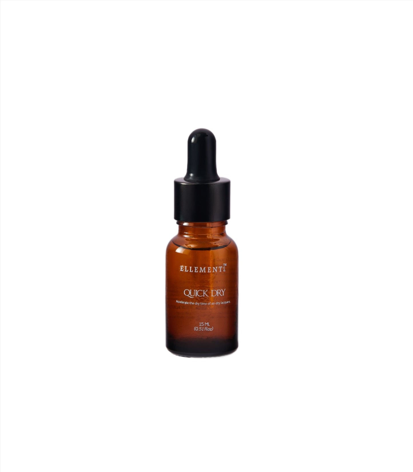 Ellement Co. Quick Dry Nail Drops – Fast-Drying, Smudge-Free Polish Accelerator, 15ML