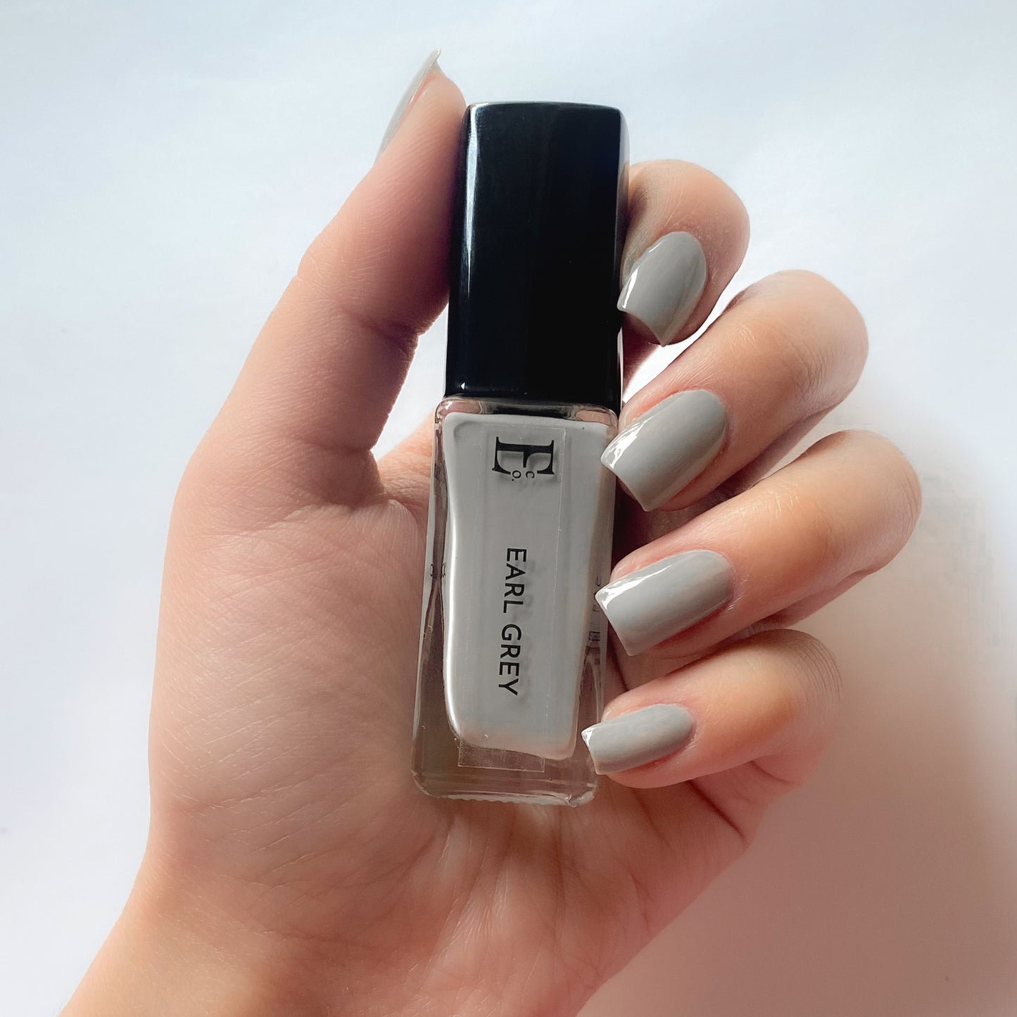 Earl Grey Vegan Nail Polish – Chip-Resistant, Non-Yellowing, Gel-Like Shine, Long-Lasting