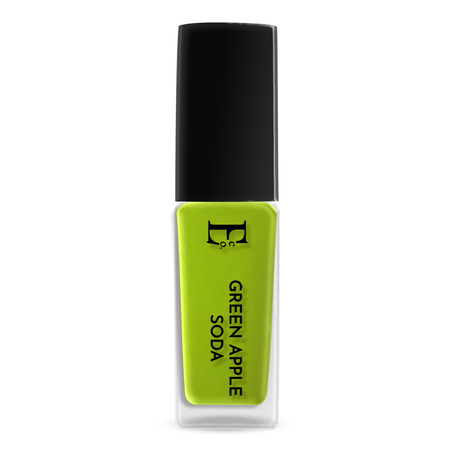 Green Apple Soda Vegan Nail Polish – Chip-Resistant, Non-Yellowing, Neon Finish, Gel-Like Shine, Long-Lasting