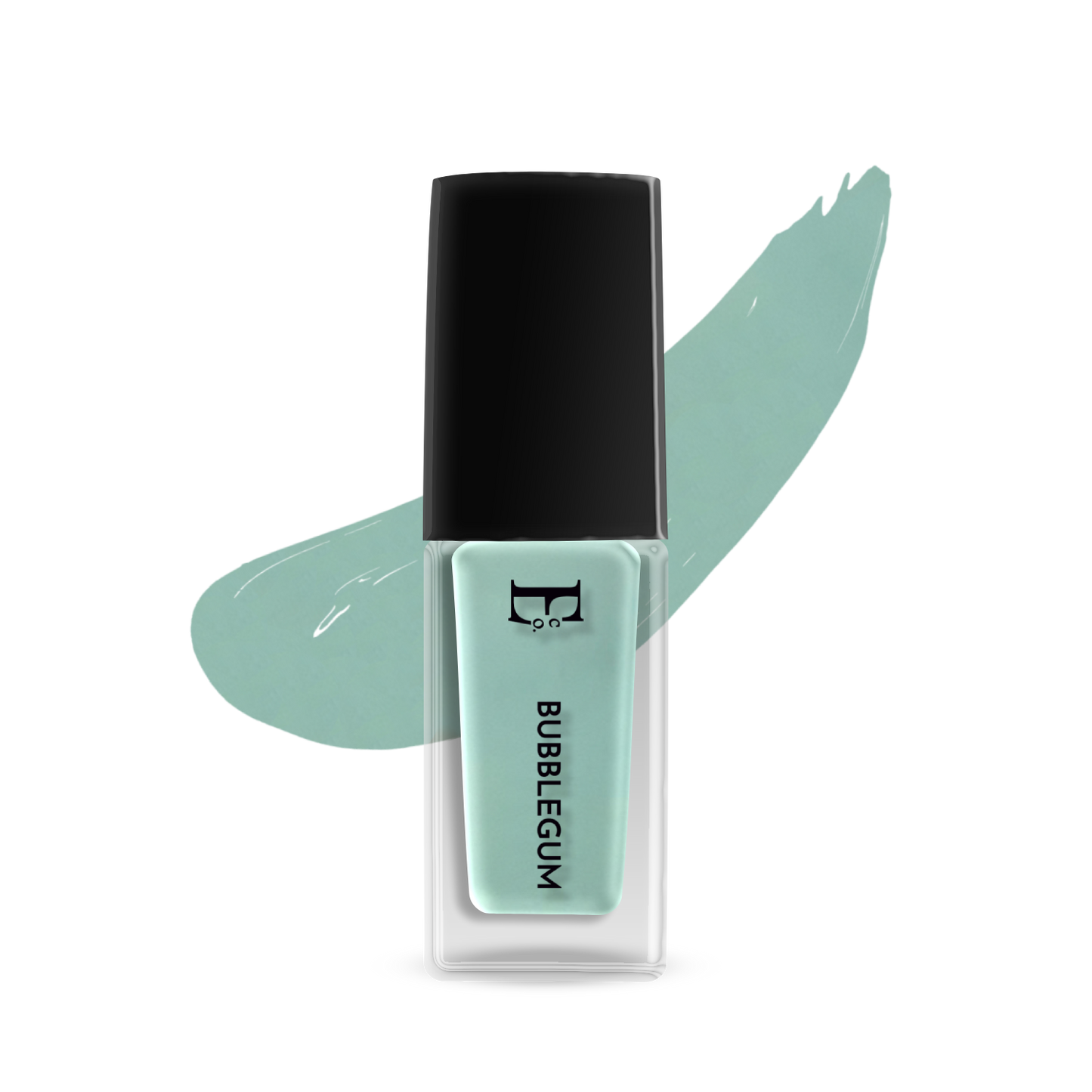 Bubblegum Vegan Nail Polish – Blue Pastel, Gel-Like, Chip-Resistant, Shiny Finish, Strengthens Nails