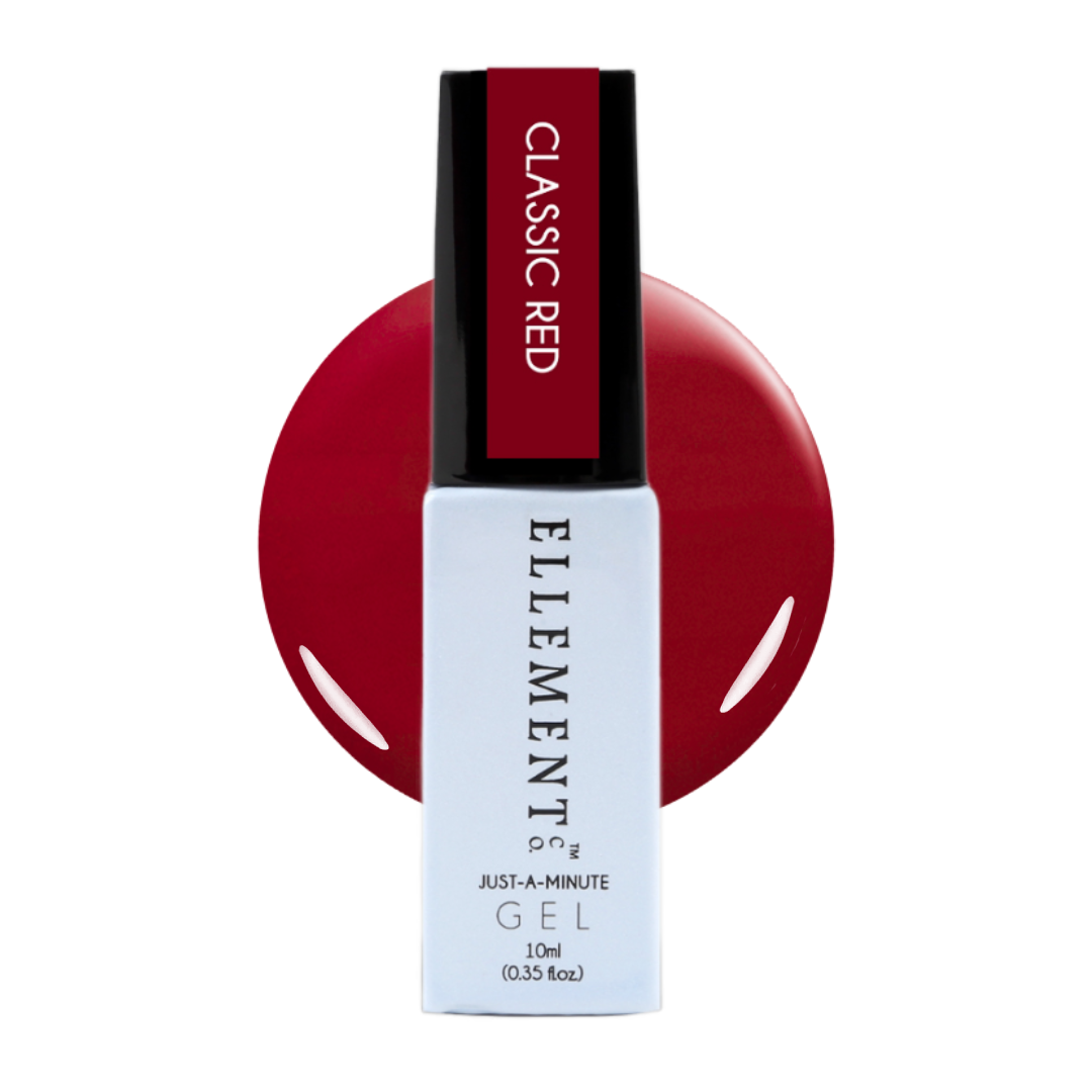 Classic Red Gel Polish – Vibrant Deep Red, Long-Lasting, Streak-Free Application for Natural & Artificial Nails