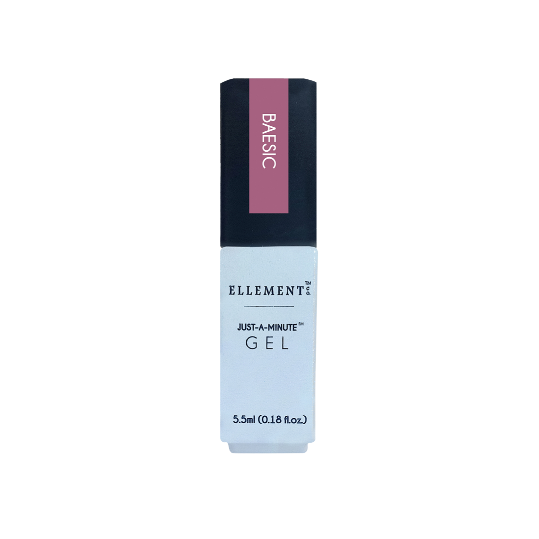 Baesic Gel Polish Nude Pink, Soft Neutral Shade, Long-Lasting, Streak-Free, Suitable for Natural & Acrylic Nails