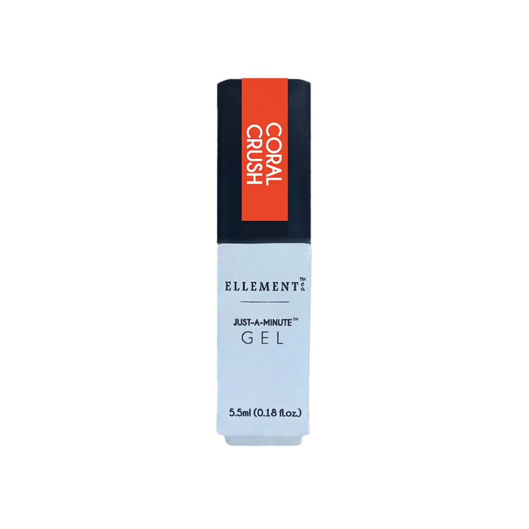 Coral Crush Gel Polish – Vibrant Orange Nail Gel, Streak-Free Application, Suitable for Natural & Acrylic Nails