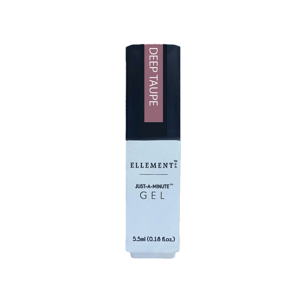 Deep Taupe Gel Polish – Muted Neutral Brown with Gray Undertone, Long-Lasting, Streak-Free, All Nail Types