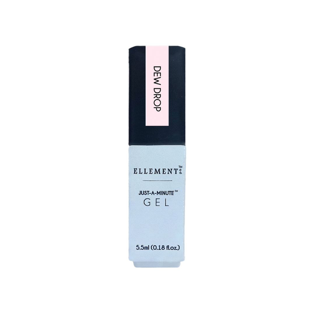 Dew Drop Gel Polish, Soft Pastel Pink, Natural Look, Streak-Free Application, Suitable for All Nail Types