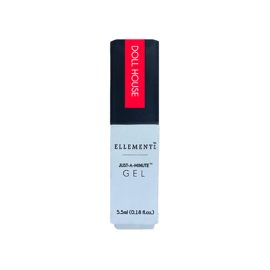 Doll House Gel Polish – Vibrant Fuchsia Pink with Coral Undertones, Streak-Free Brush, Long-Lasting Shine