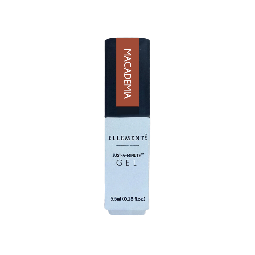 Macademia Gel Polish – Rustic Brown, Cozy Warm Shade, Streak-Free Application for Natural & Acrylic Nails