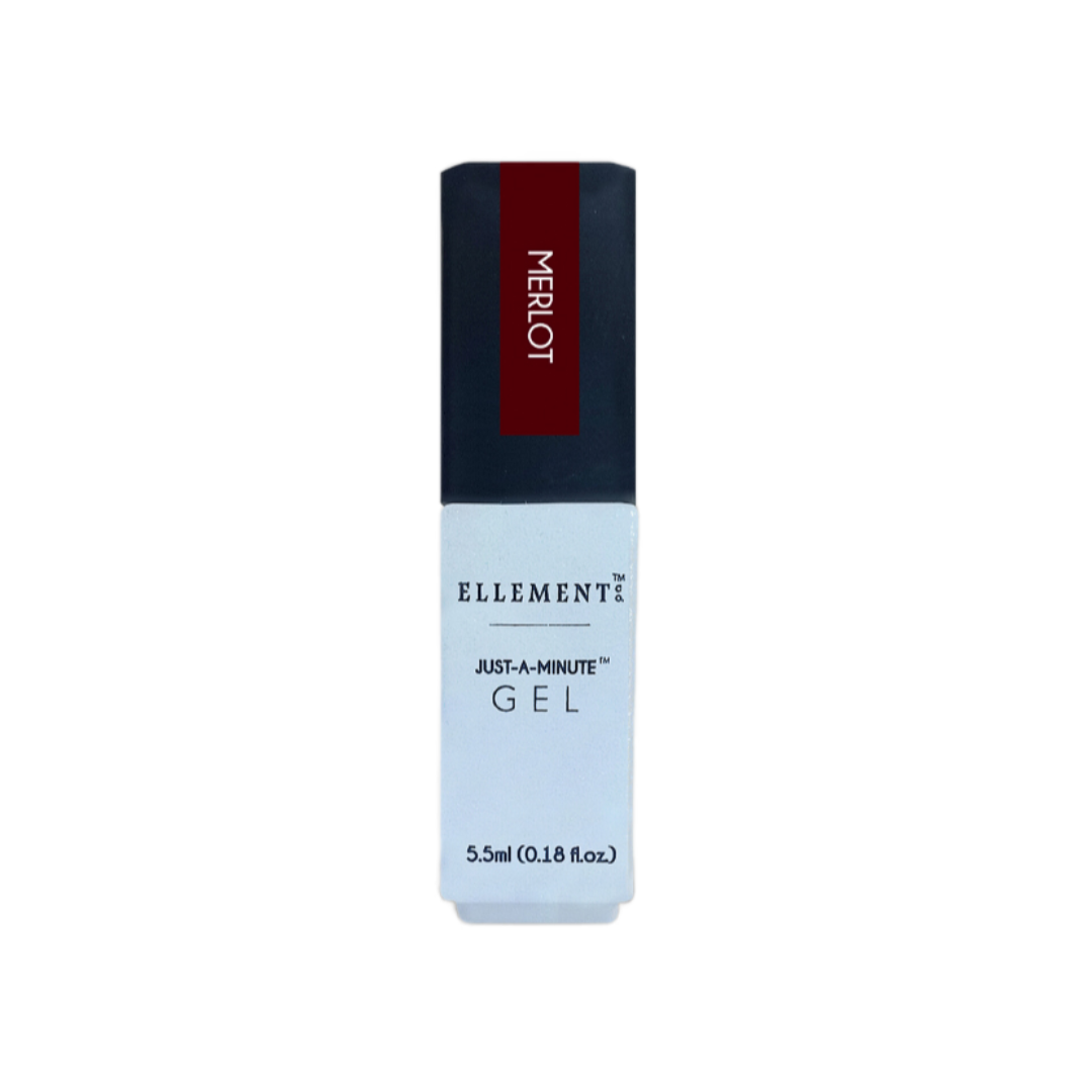 Merlot Gel Polish – Deep Maroon Nail Gel, Long-Lasting, Streak-Free, Suitable for Natural & Acrylic Nails