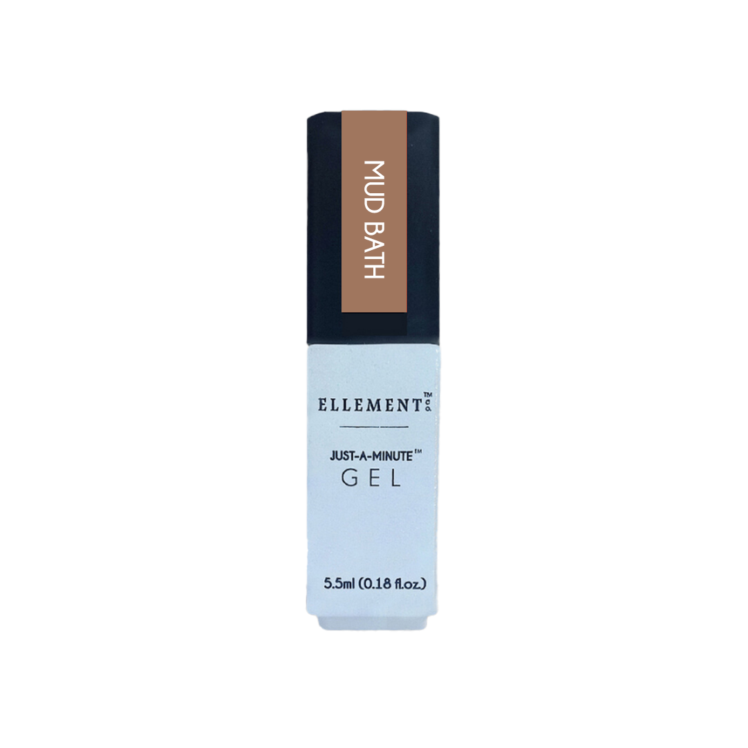 Mud Bath Gel Polish – Neutral Relaxing Color, Streak-Free Gel for Natural & Acrylic Nails, All Nail Types