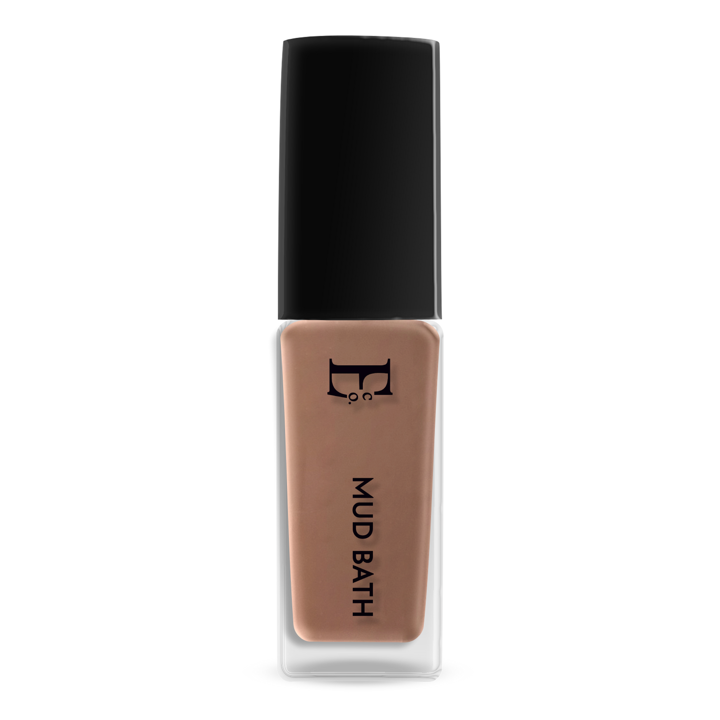 Mudbath Vegan Beige Nude Nail Polish – Chip-Resistant, Non-Yellowing, Gel-Like Shine, Long-Lasting