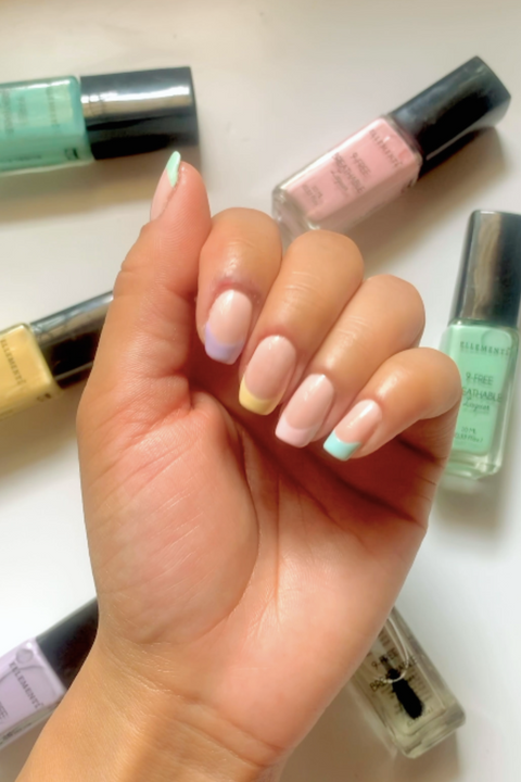 Pastel French Tips