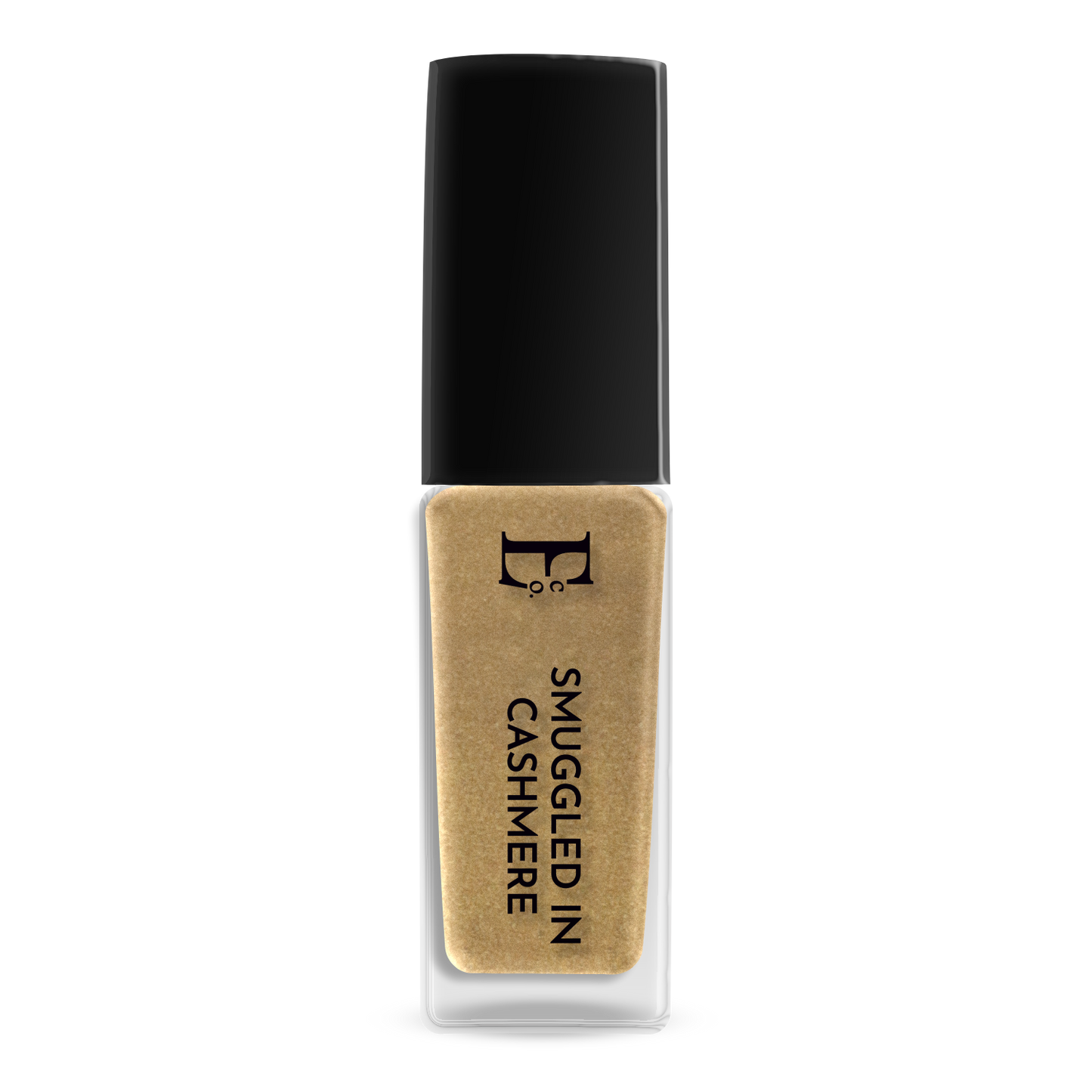 Snuggled in Cashmere Vegan Metallic Gold Nail Polish – Shimmer Finish, Long-Lasting, Gel-Like