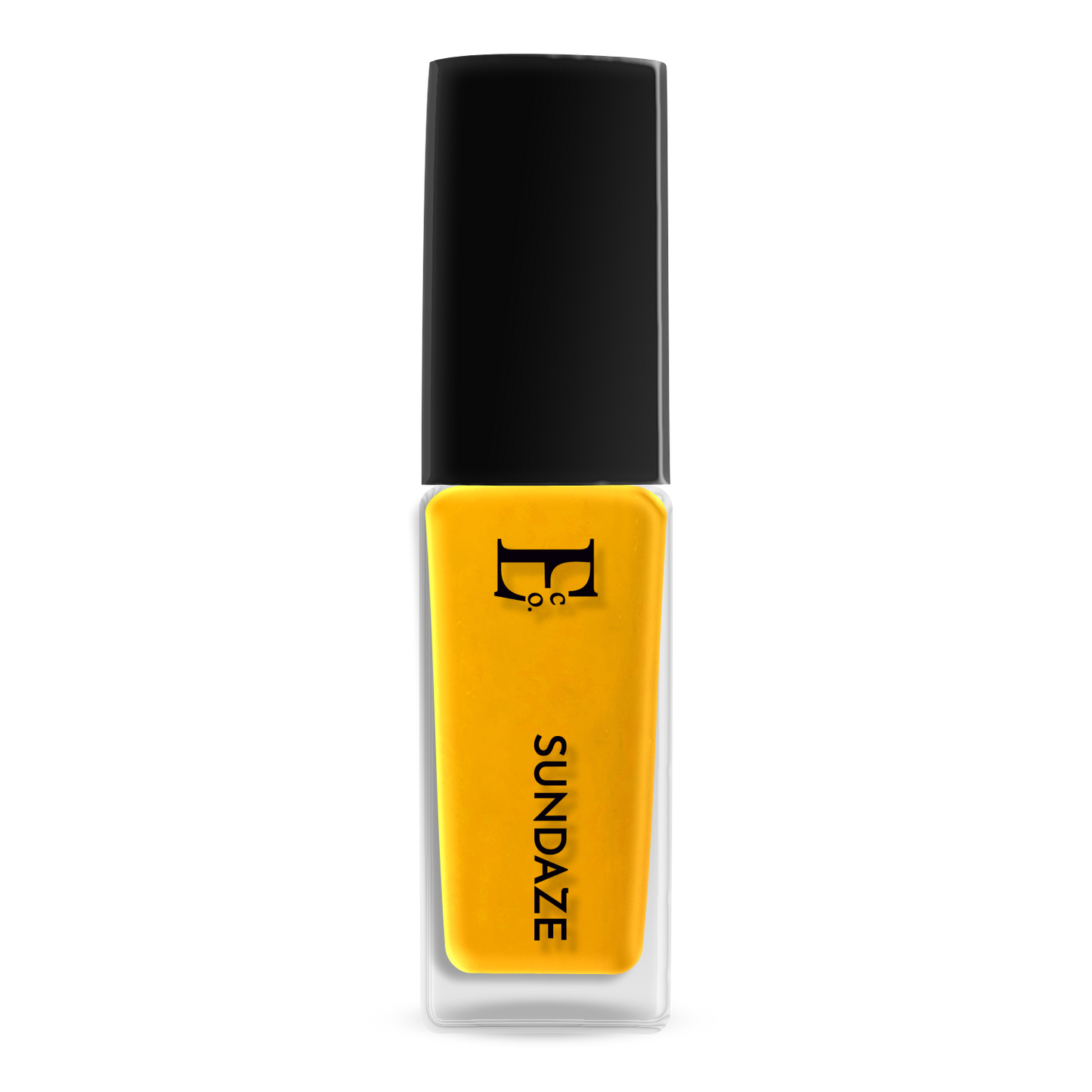 Sundaze Vegan Pop Yellow Nail Polish – Chip-Resistant, Intense Color, Gel-Like Shine, Long-Lasting