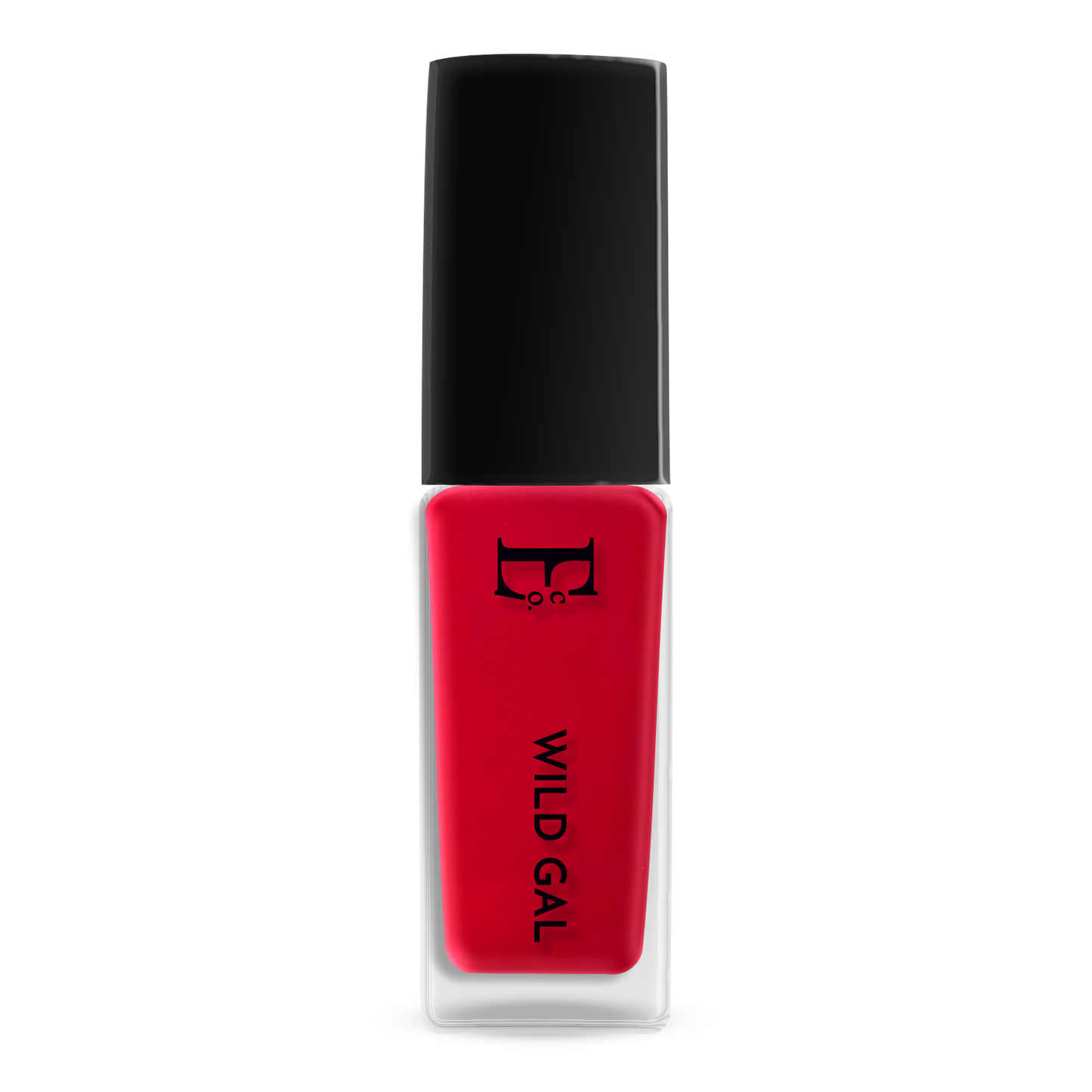Wild Gal Vegan Dark Red Nail Polish – Chip-Resistant, Non-Yellowing, Gel-Like Shine, Long-Lasting