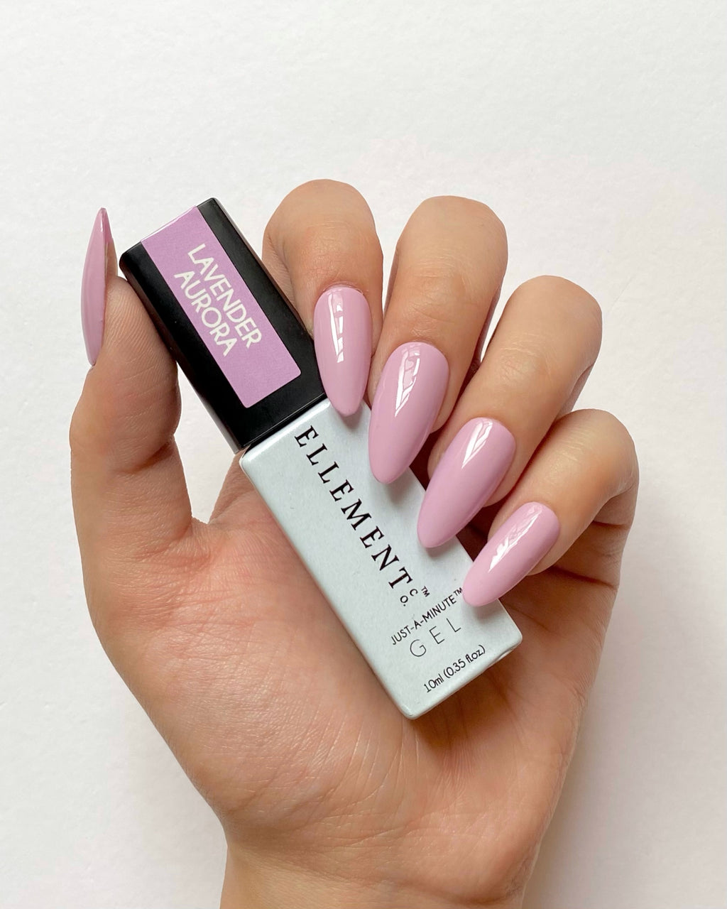 Lavender Aurora Gel Polish – Pastel Purple Shimmer, Streak-Free Application, Long-Lasting, All Nail Types
