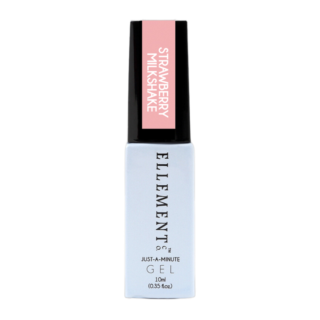 Strawberry Milkshake Gel Polish – Creamy Pink Shade, Streak-Free Application, Suitable for Natural & Acrylic Nails
