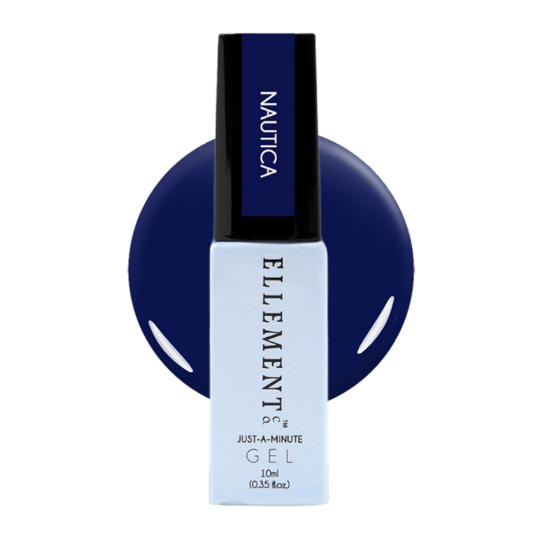 Nautica Gel Polish – Deep Navy Blue, Long-Lasting, Streak-Free Application, Suitable for Natural & Acrylic Nails