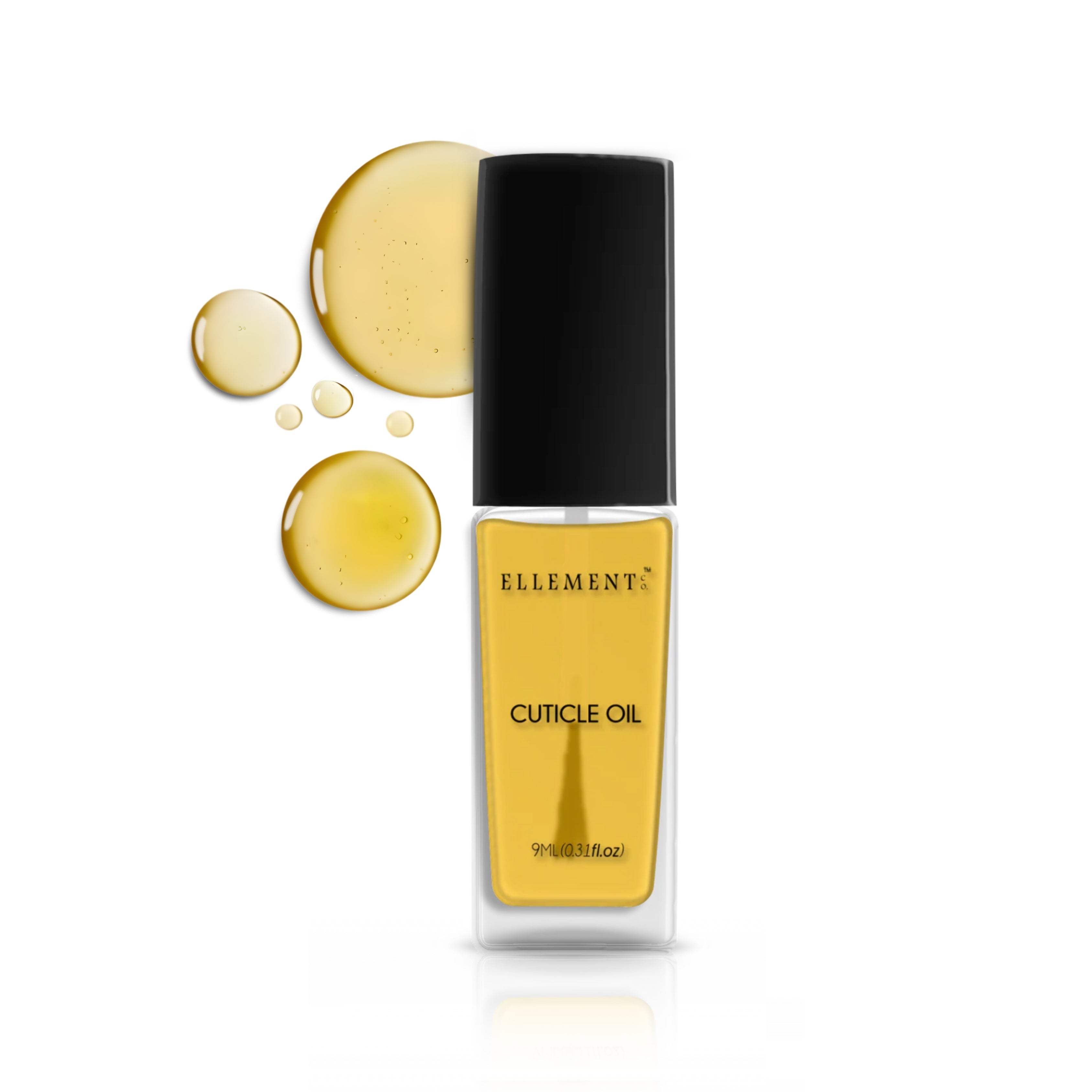 Cuticle Oil for Nails – 100% Natural & Organic, Vitamin E + Jojoba + Argan + Rosehip, Lemon Essential Oil, Fast Nail Growth, Deep Cuticle Moisturizing