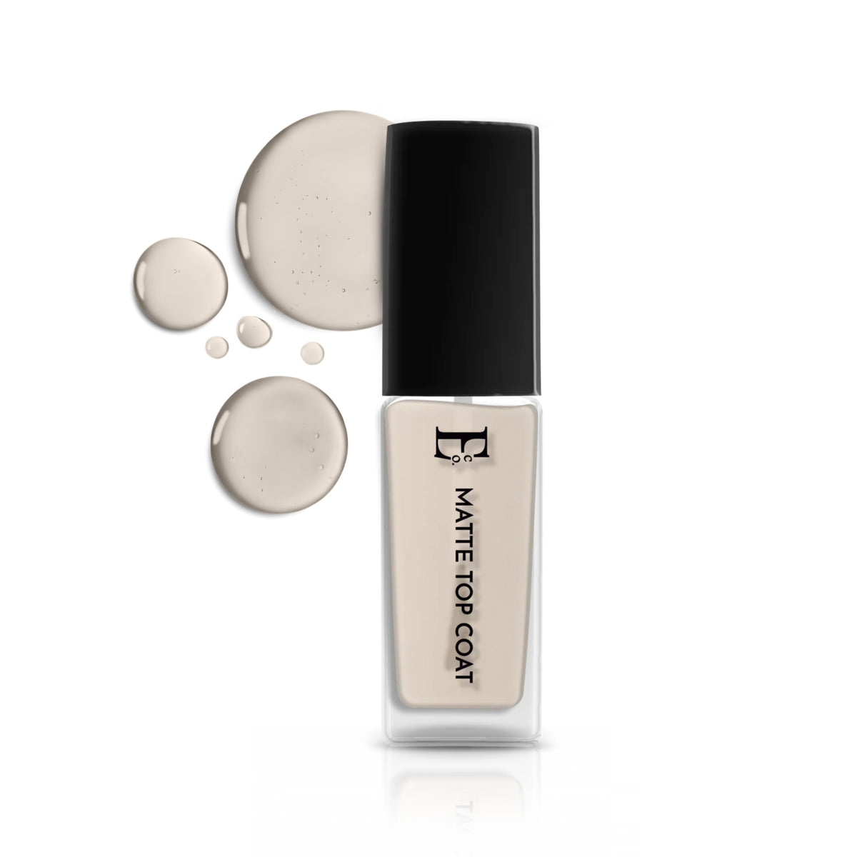 Matte Top Coat Vegan Nail Polish – Long-Lasting, Chip-Resistant, Super Matte Finish, Nail Strengthening 1