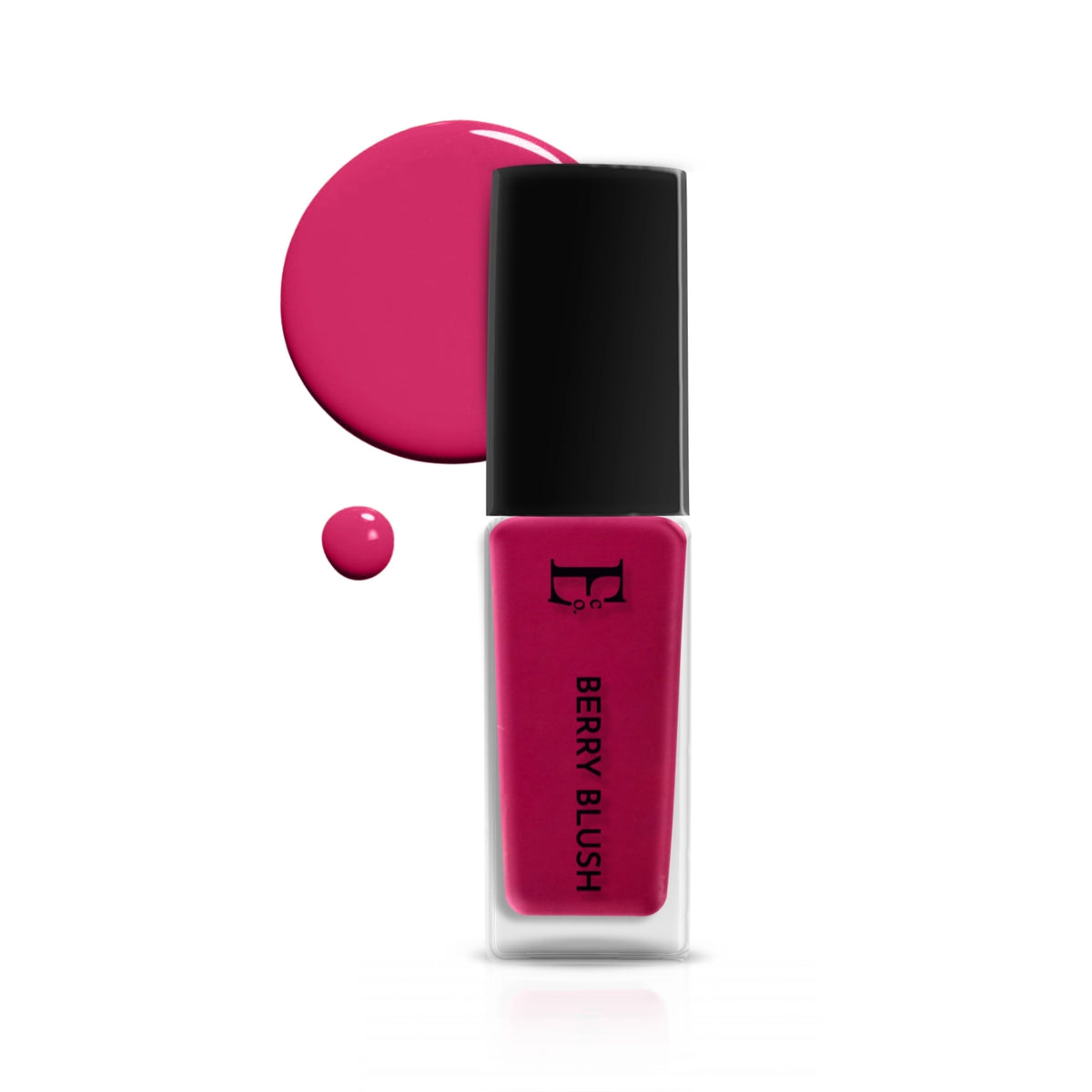 Berry Blush Dark Pink Vegan Nail Polish – Chip-Resistant, Gel-Like, Long-Lasting 1