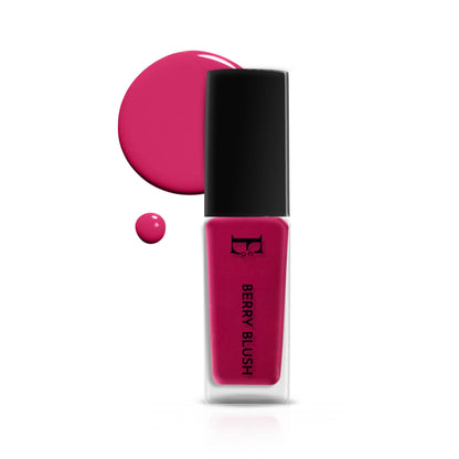 Berry Blush Dark Pink Vegan Nail Polish – Chip-Resistant, Gel-Like, Long-Lasting 1