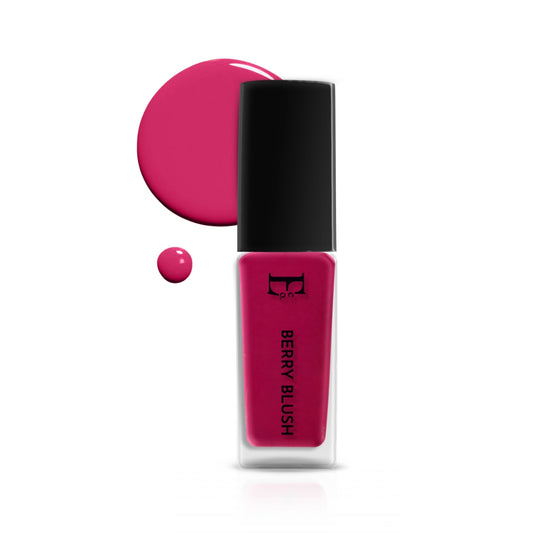 Berry Blush Dark Pink Vegan Nail Polish – Chip-Resistant, Gel-Like, Long-Lasting 1
