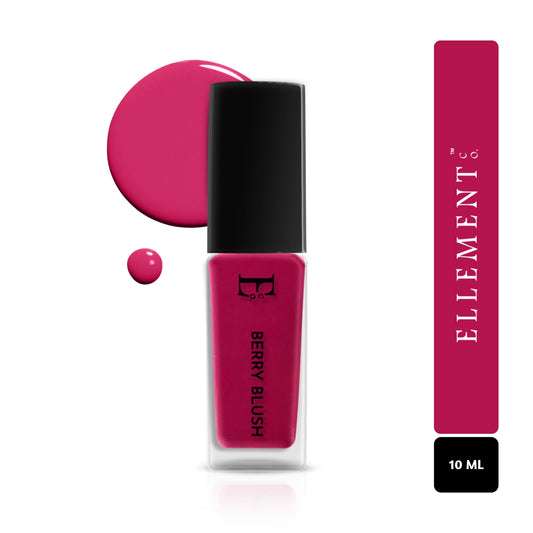 Berry Blush Dark Pink Vegan Nail Polish – Chip-Resistant, Gel-Like, Long-Lasting 2