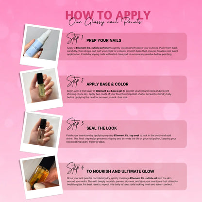 Berry Blush Dark Pink Vegan Nail Polish – Chip-Resistant, Gel-Like, Long-Lasting 9