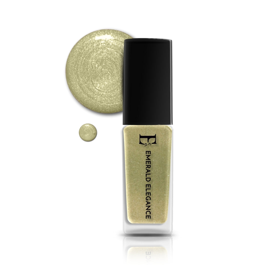 Emerald Elegance Vegan Green Nail Polish – Chip-Resistant, Non-Yellowing, Gel-Like Shine, Long-Lasting