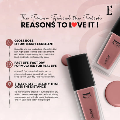 Baesic Vegan Nail Polish 5ml