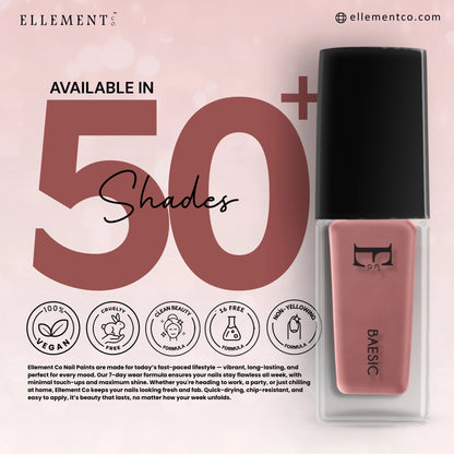 Baesic Vegan Nail Polish 5ml