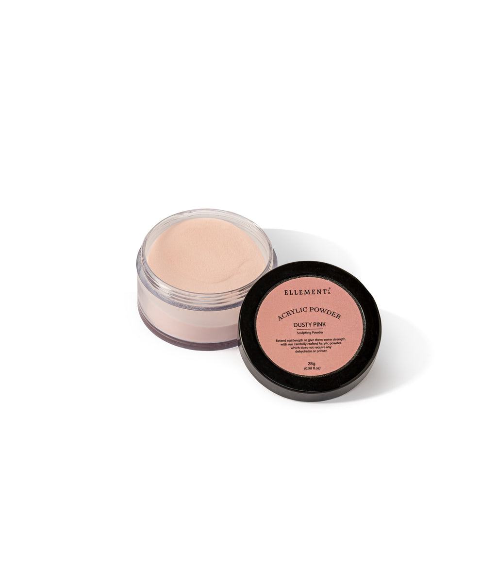 Dusty Pink Acrylic Powder for Nails – Perfect for Nail Extensions, Overlays & Professional Nail Art Designs