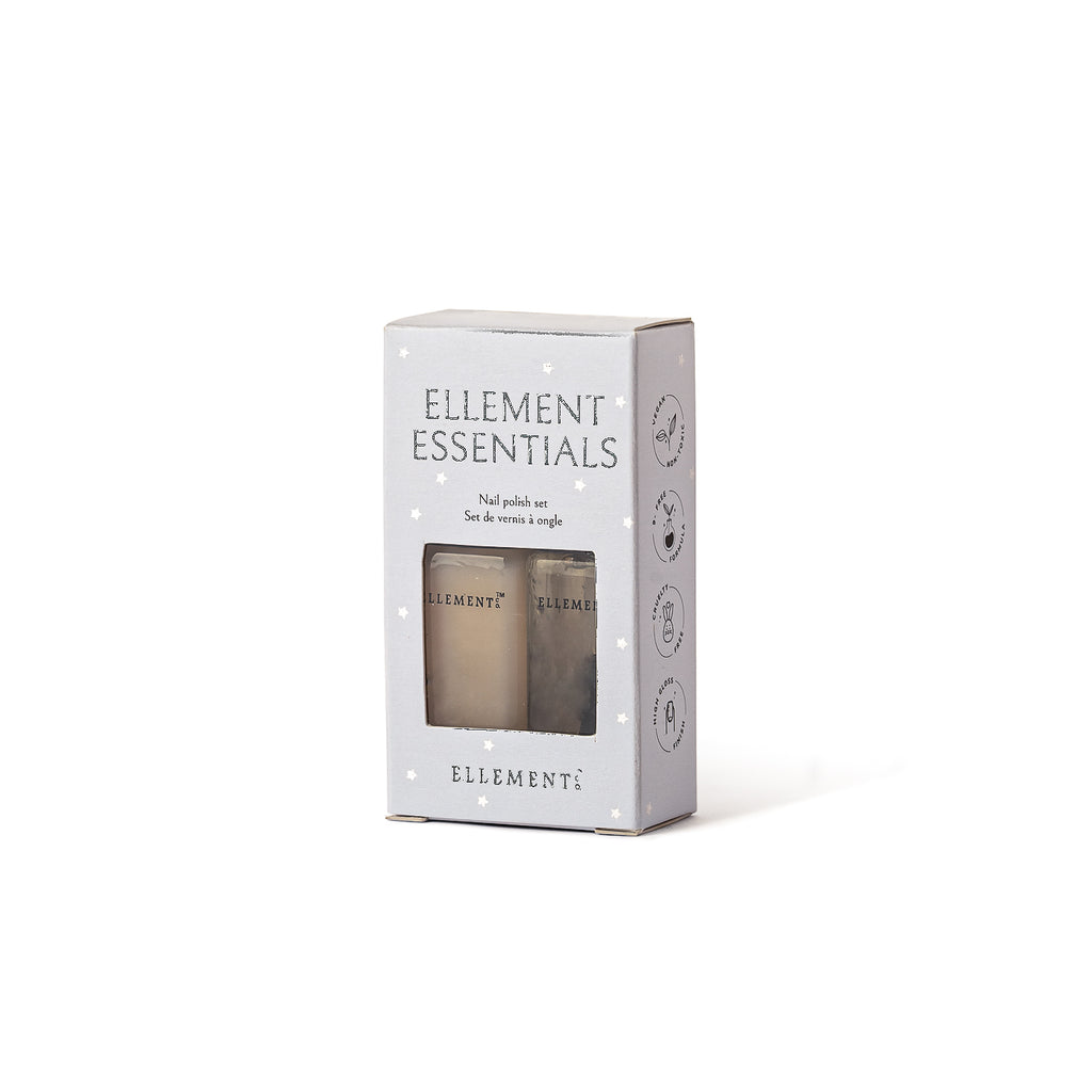 Ellement Essentials Nail Polish Set – Base Coat & Gloss Top Coat Duo for Healthy, Shiny Nails