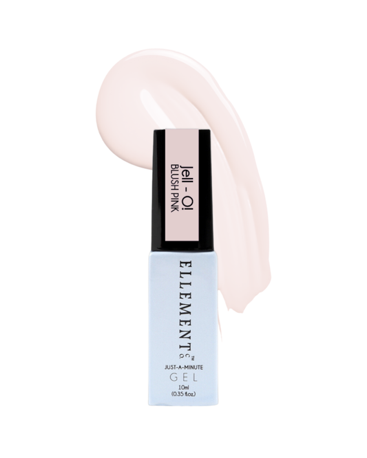 JELL-O! Blush Pink Builder in a Bottle – Nail Strengthening Gel Base | Flexible, Chip-Resistant Overlay for Natural Nails, Gel Polish & Acrylic Systems