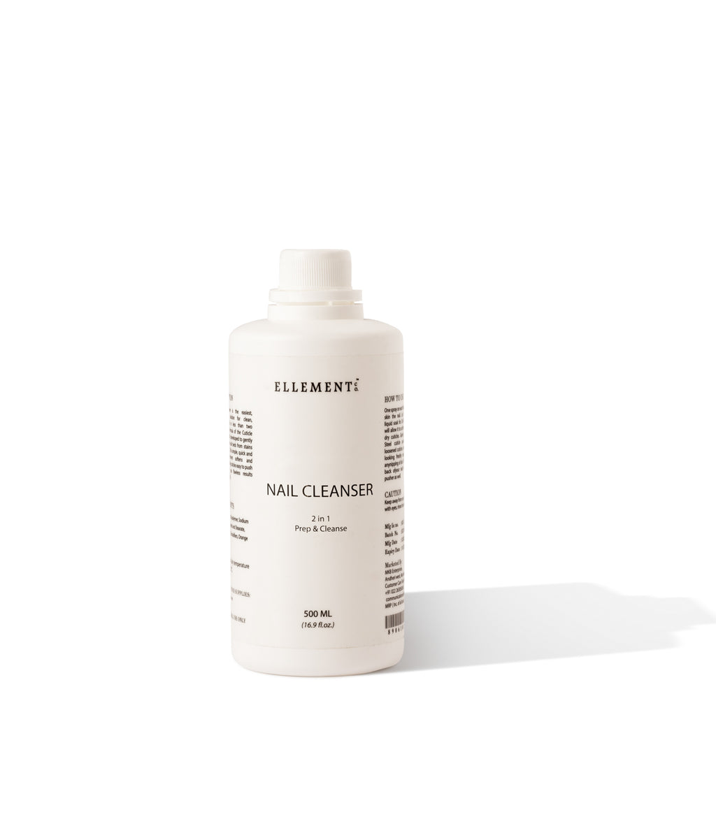 Nail Cleanser Liquid – Multi-Purpose Nail Prep Solution for Dust, Oil & Moisture Removal, Enhances Nail Polish Adhesion