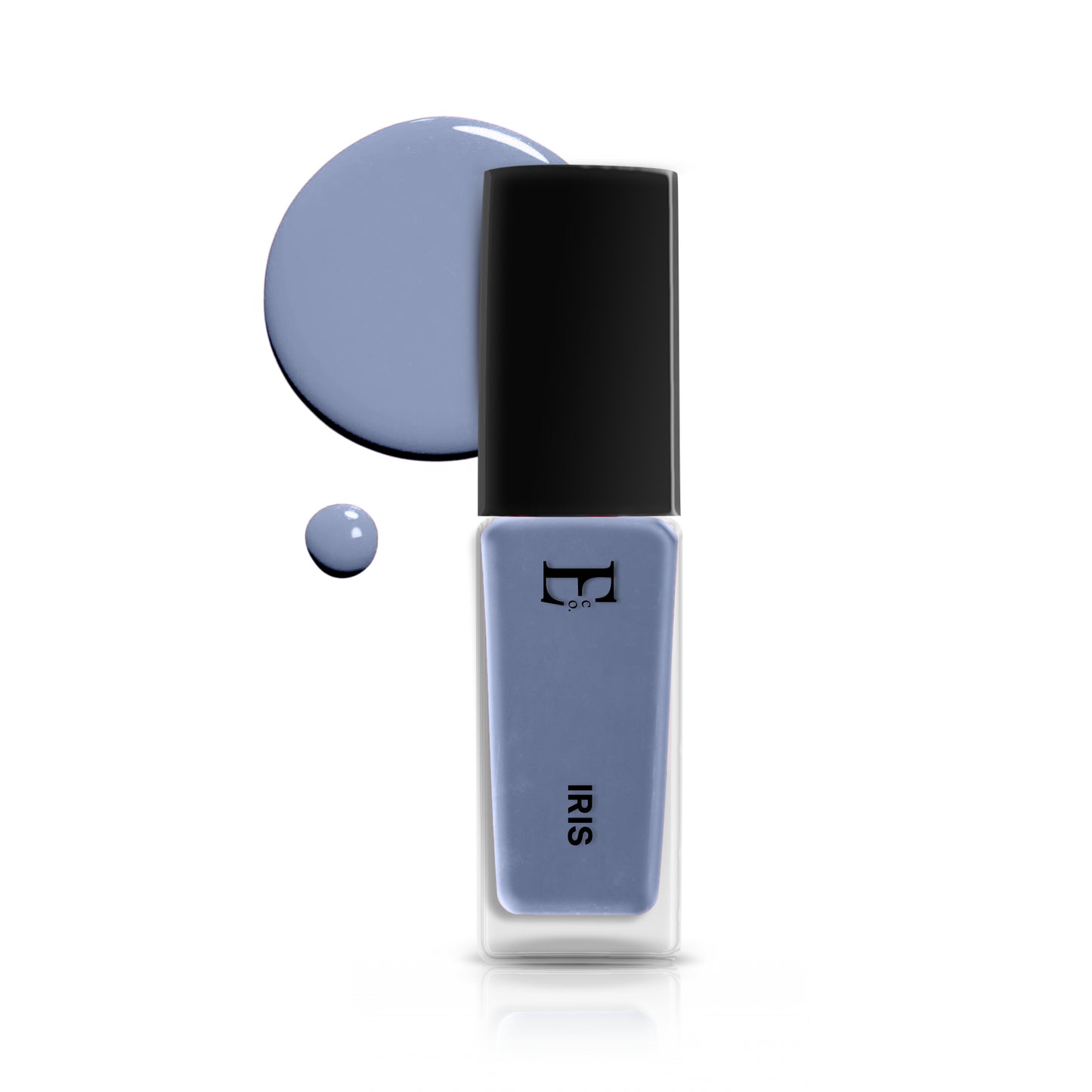 IRIS Vegan Nail Polish, soft Blue Color -10 Ml