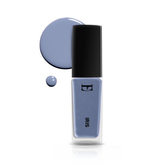 IRIS Vegan Nail Polish, soft Blue Color -10 Ml