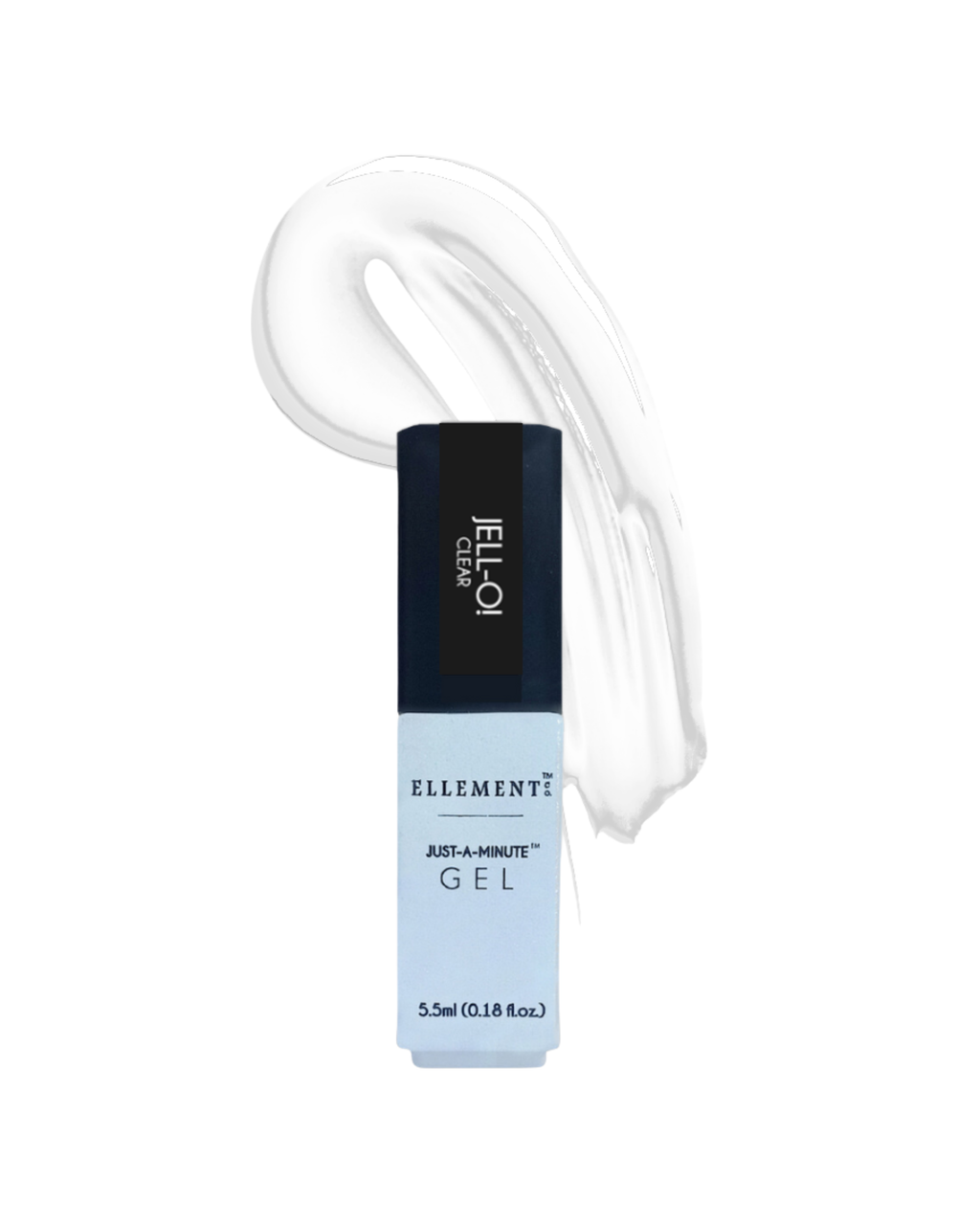 JELL-O! Clear – Builder in a Bottle | Nail Strengthener & Flexible Base for Gel Polish, Builder Gel, or Acrylic | Strengthening Overlay for Natural Nails