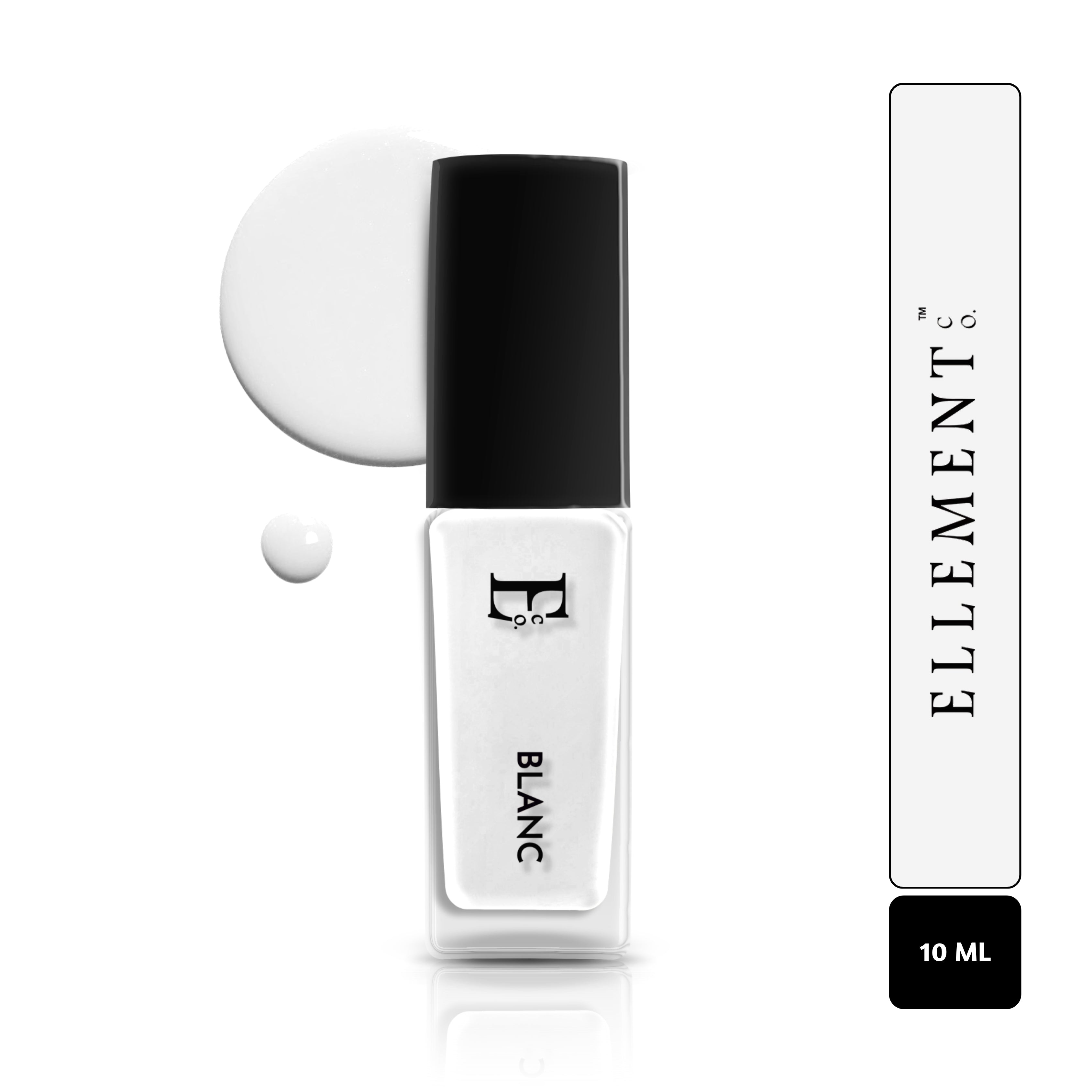 Blanc Nail Vegan Polish – Pure White, Chip-Resistant, Non-Yellowing, Long-Lasting Shine, Perfect For French Manicure