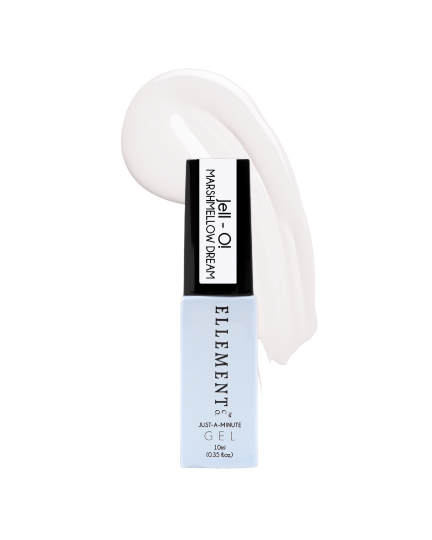 Jell-O! Marshmallow Dream Builder in a Bottle – Nail Strengthener & Flexibility Booster for Gel Polish, Builder Gel & Acrylic Powder – Chip-Resistant Overlay Formula