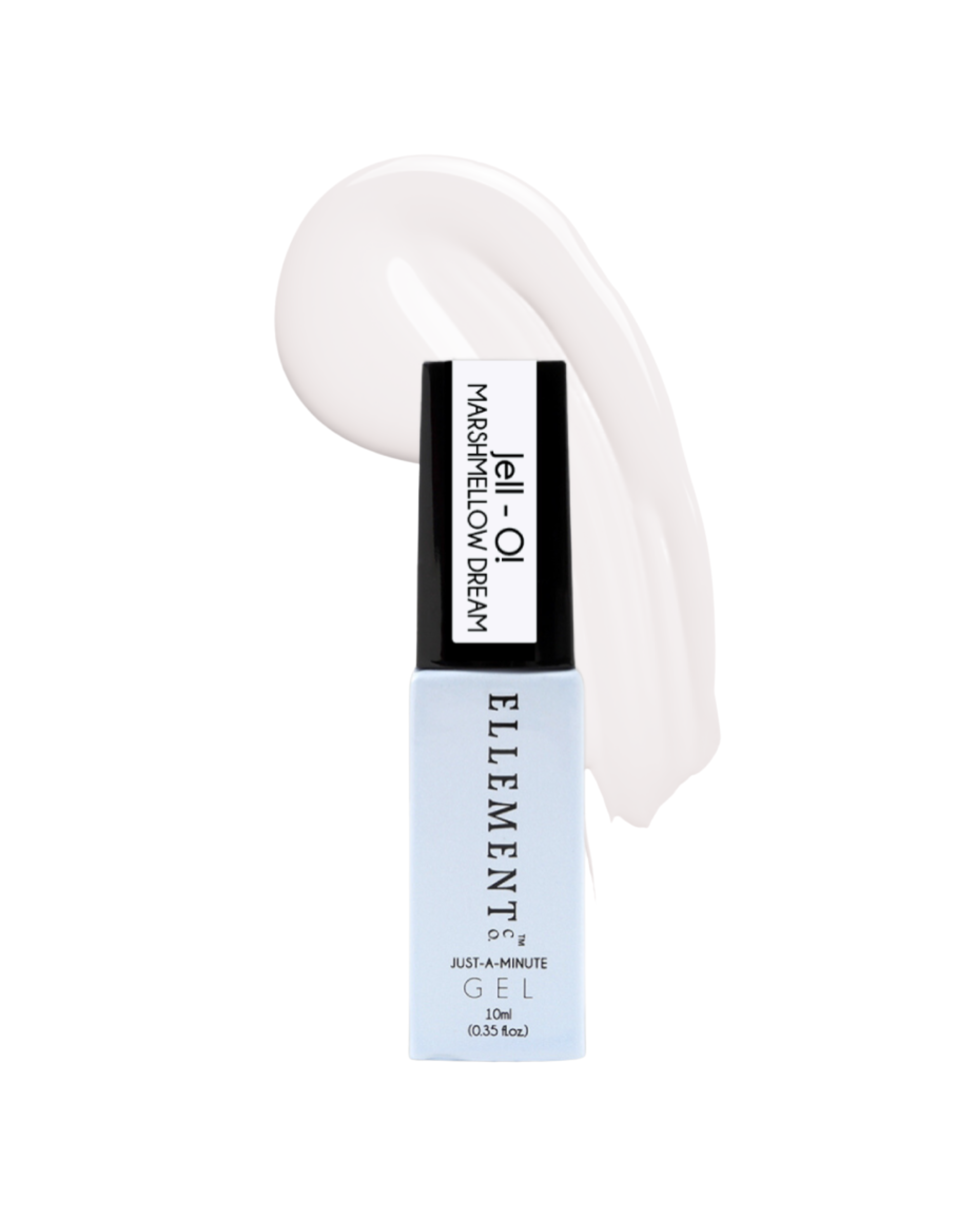 Jell-O! Marshmallow Dream Builder in a Bottle – Nail Strengthener & Flexibility Booster for Gel Polish, Builder Gel & Acrylic Powder – Chip-Resistant Overlay Formula